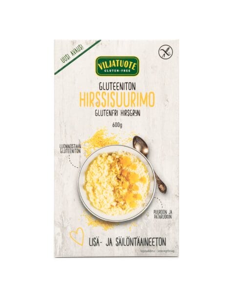 Gluteeniton hirssisuurimo 600g pakkaus