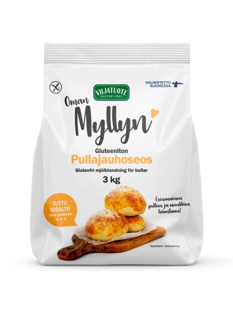 Gluteeniton pullajauhoseos 3kg pussi